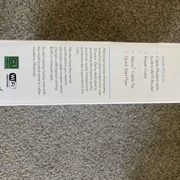 Modem & Router Motorola MG7540 - Picture 7 of 7